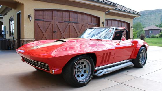 1966 Chevrolet Corvette Convertible Race Car