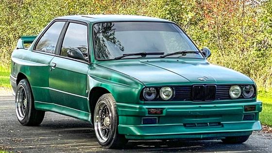 V8-Powered BMW E30 with Wide Body Kit