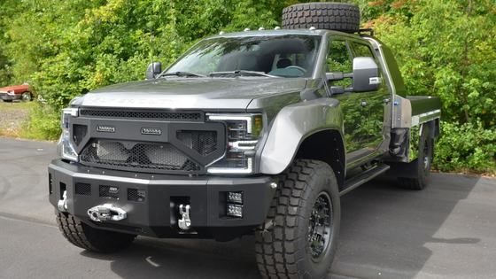 2022 Ford F-550 Super Duty Lariat Crew Cab Flatbed "Super Single" by Owner