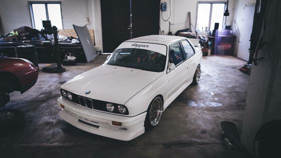 Turbocharged BMW M3 E30
