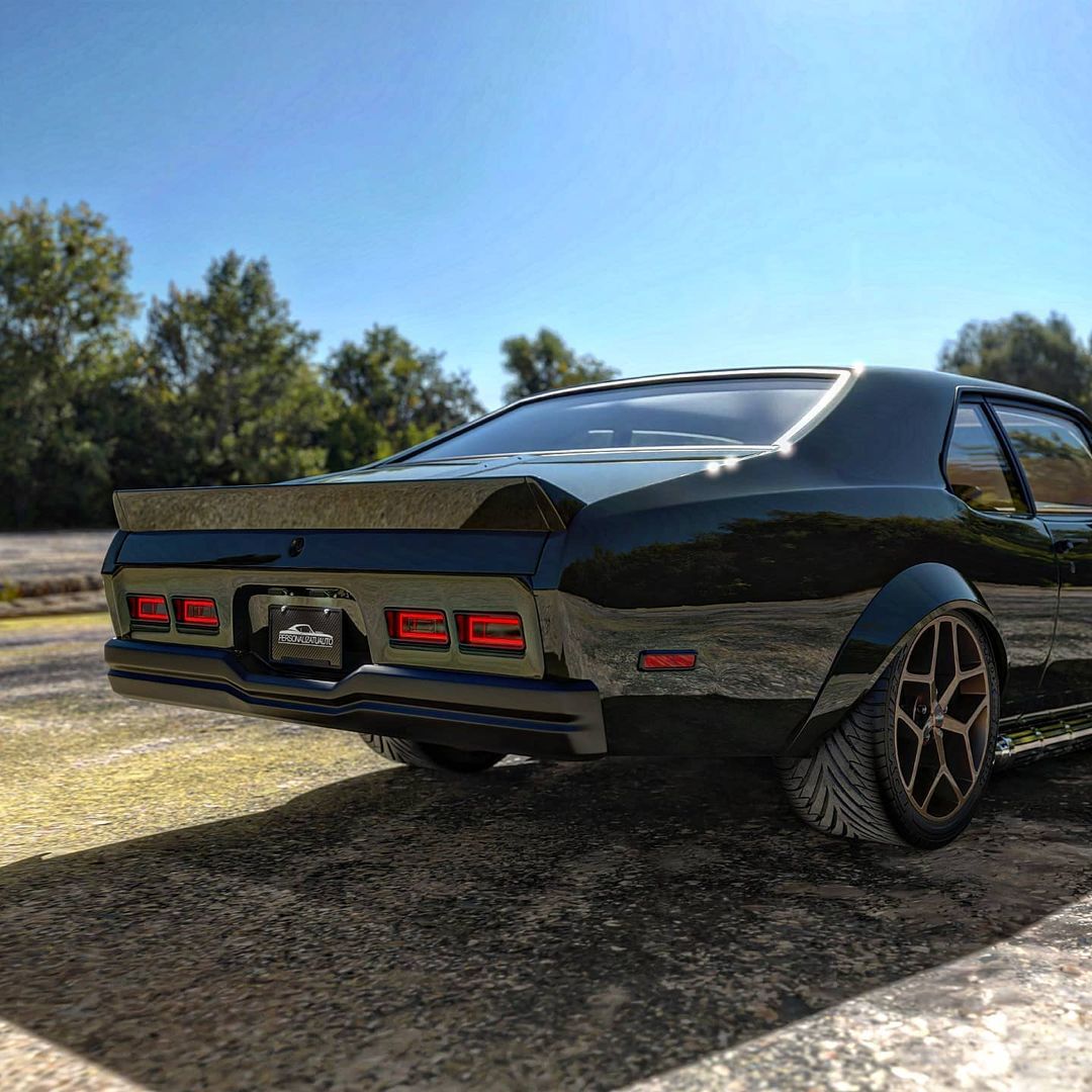 Chevy Nova Restomod with Tubed Exhaust