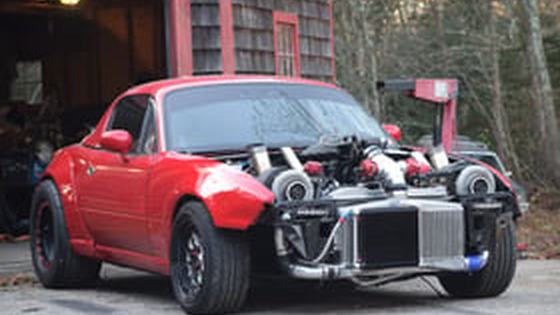 700hp Twin-Turbo LS-Swapped Mazda Miata