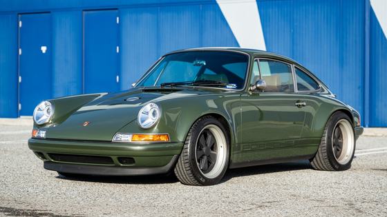 1991 Porsche 911 Carrera 2 Coupe "Space City Commission" by Singer