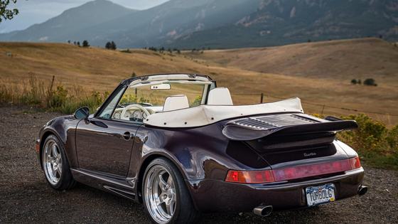 1988 Porsche 911 Turbo Cabriolet by Alfreddelia