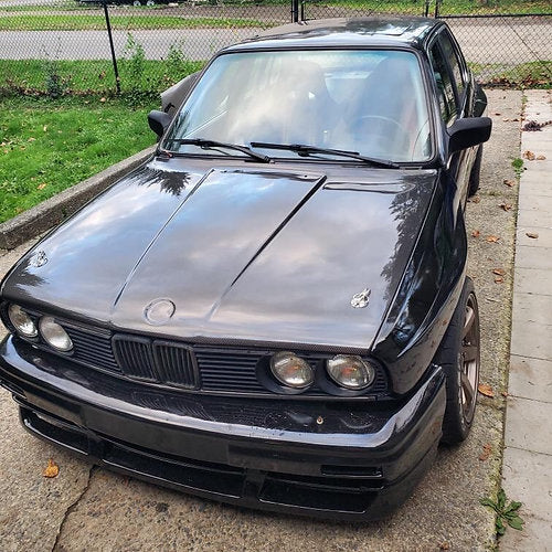 Big Duck Club BMW E30 Sedan with M3 Overfenders