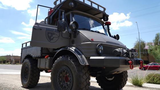 1987 Mercedes-Benz Unimog 419 by Combat Iron Conversions