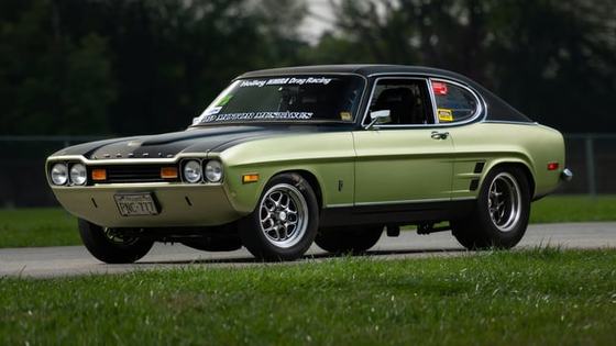 Coyote-Swapped Ford Capri by James Meredith