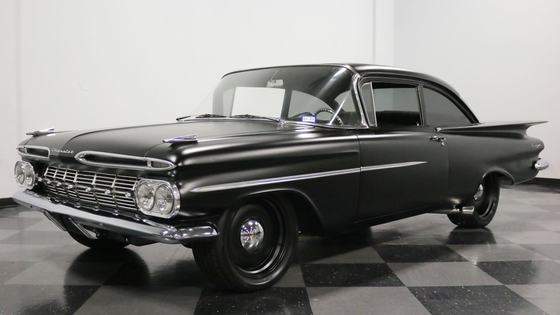 350ci V8-Powered 1959 Chevrolet Biscayne Restomod