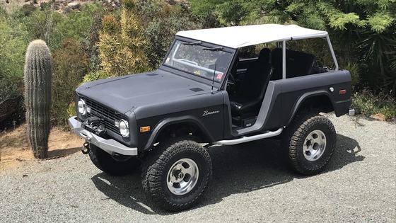 1970 Ford Bronco Modified for Rock Crawling