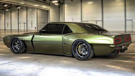 Rendered 1969 Chevy Camaro Restomod Concept