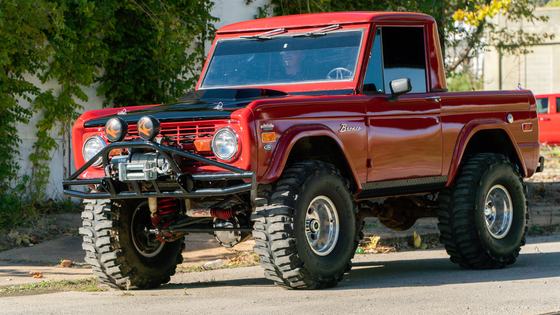 1970 Ford Bronco Half-Cab Pickup