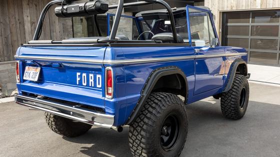 Modified 1969 Ford Bronco Half-Cab Pickup