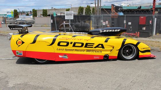 2002 Chevrolet Corvette-Style Land Speed Car by Spitzer Race Cars