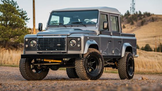 1987 Land Rover Defender 110 2.8L Turbodiesel by Roadside Werx