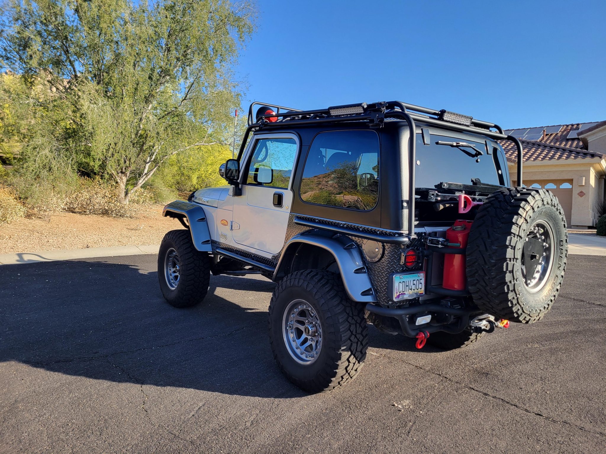 Modified Jeep Wrangler TJ Tomb Raider Edition