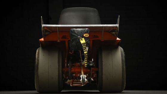 Nitro-Powered Allis-Chalmers 416 Lawn Tractor Dragster
