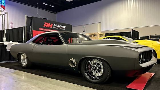750hp Procharged Hemi-Powered 1973 Plymouth 'Cuda Tribute