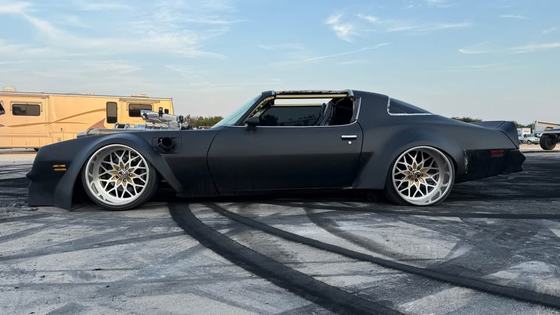 1978 Pontiac Trans Am Burnout Car by Stacie Rivers