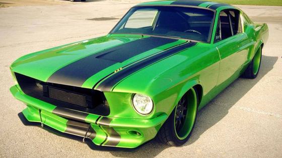 Supercharged Coyote-Powered 1967 Ford Mustang