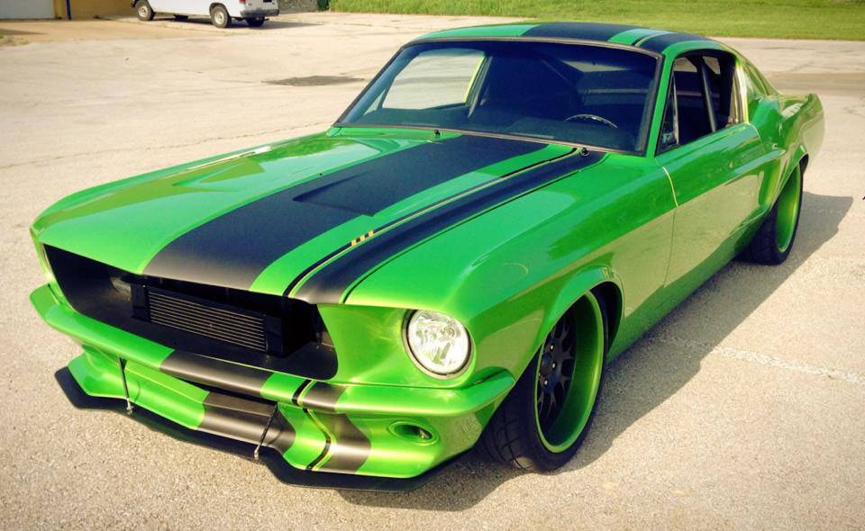 Supercharged Coyote-Powered 1967 Ford Mustang