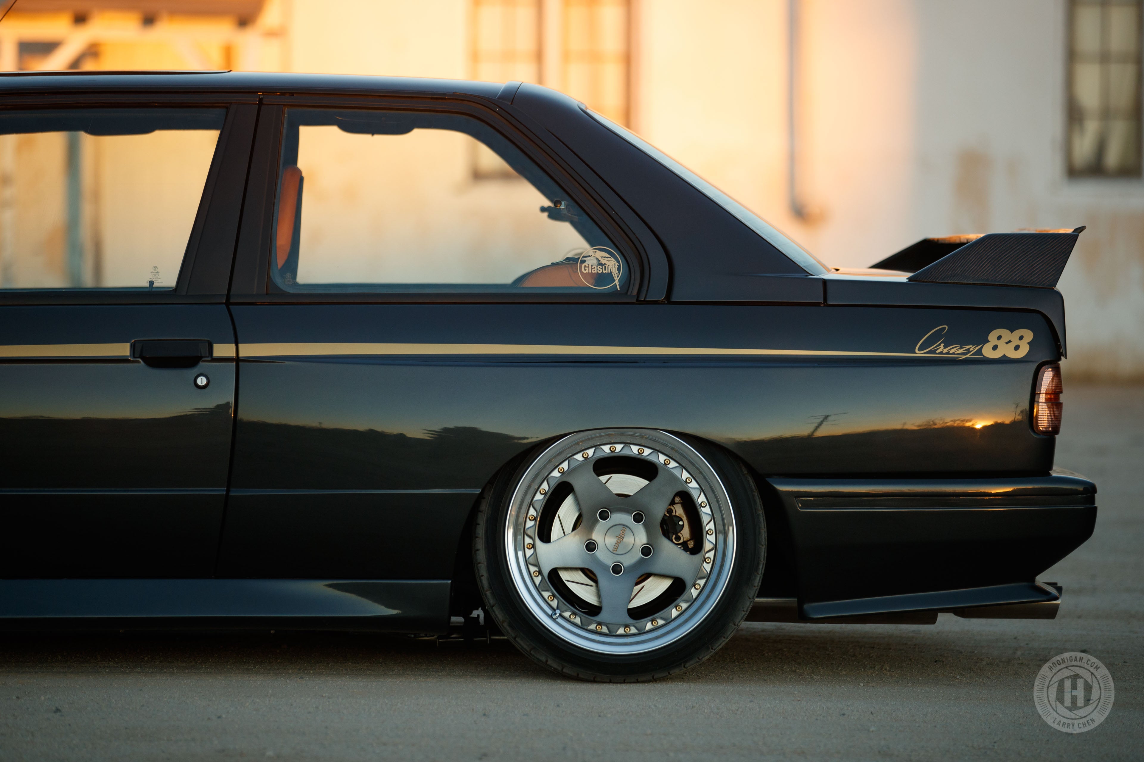 Crazy 88: 1988 BMW E30 M3 with Custom Rotiform Back in Action