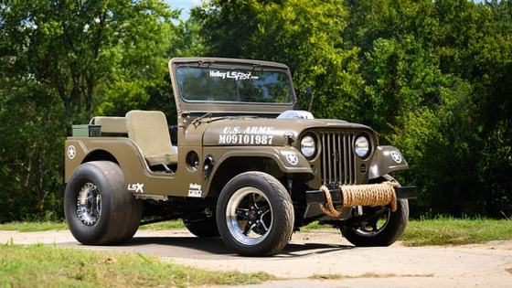 1,000+ HP Twin-Turbo LSX Willys Jeep
