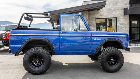 Modified 1969 Ford Bronco Half-Cab Pickup