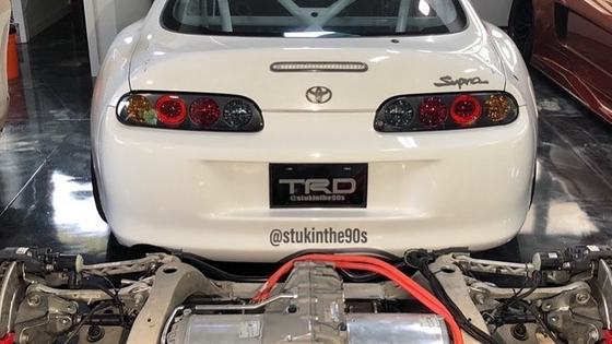 Tesla-Powered Toyota Supra Mk IV Conversion