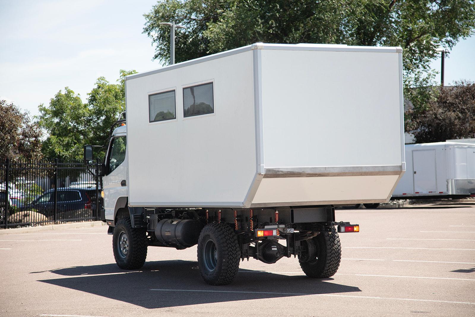 2017 Mitsubishi Fuso Canter FG4x4 with Habitat Shell