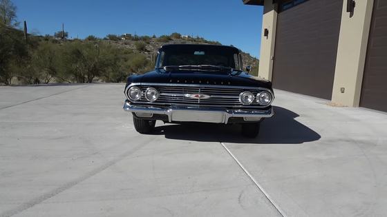 Nitrous-Injected 650hp 496 V8 1960 Chevy Biscayne