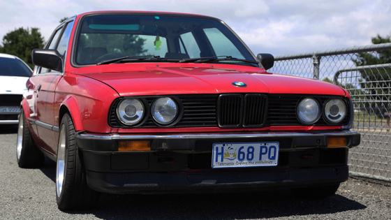 1986 BMW 3 Series on BBS RS Wheels