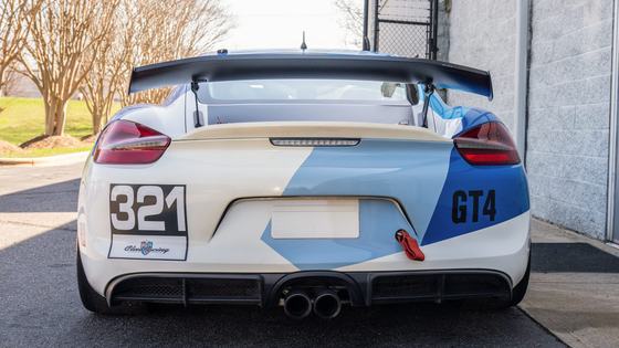 Track-Only Porsche Cayman GT4 Clubsport