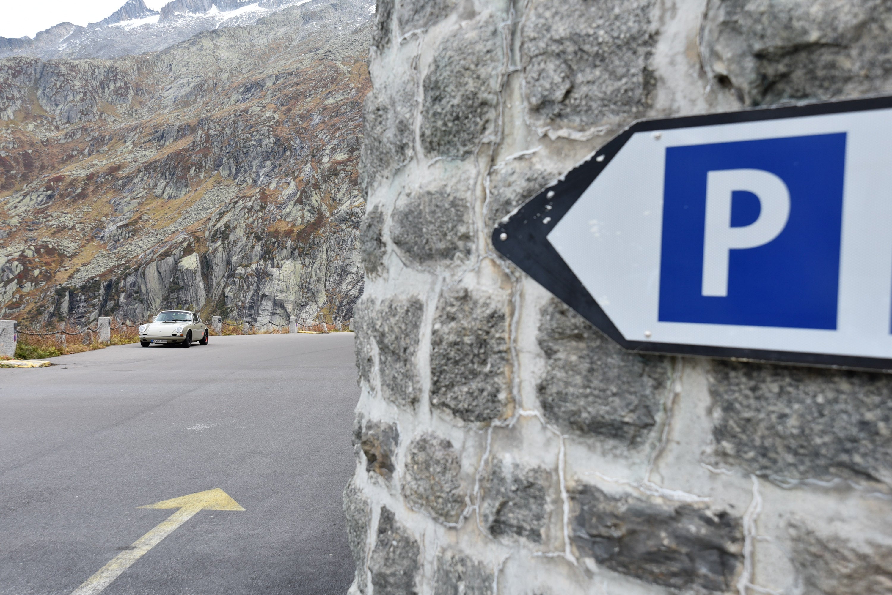 Hot-Rodded Porsche 911 in the Swiss Alps