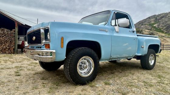 1974 Chevrolet K10 Custom Deluxe Stepside