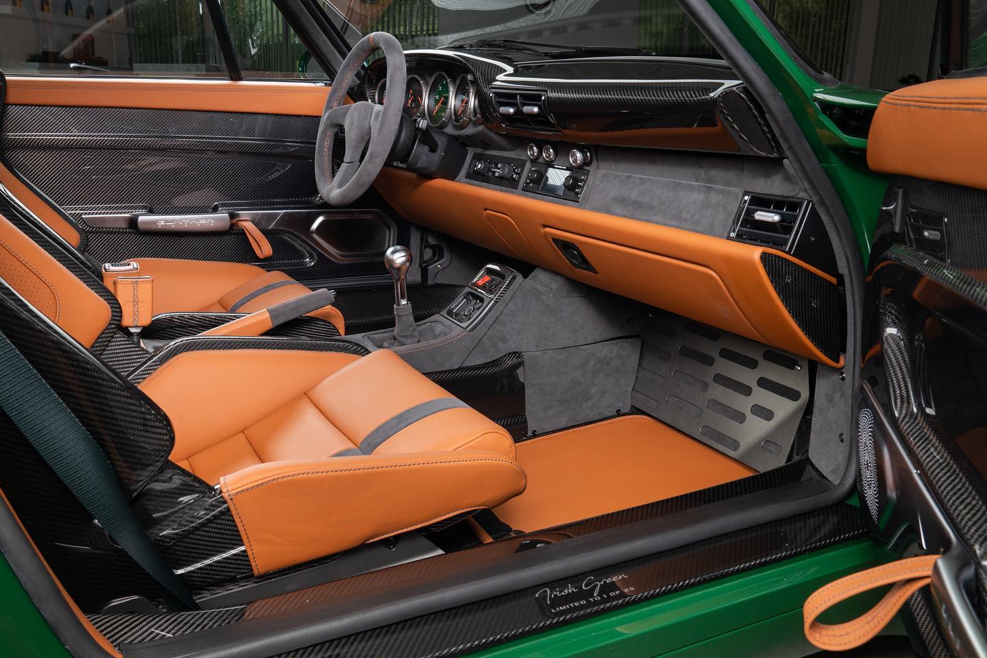 435hp Gunther Werks Porsche 993 in Irish Green