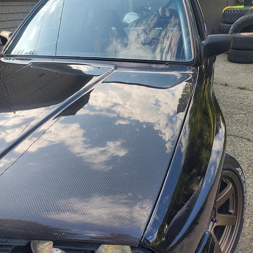 Big Duck Club BMW E30 Sedan with M3 Overfenders