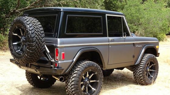 Fuel-Injected 351ci V8 1977 Ford Bronco