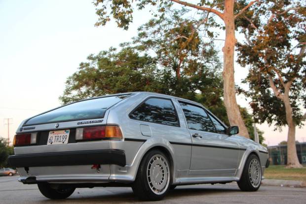1986 Volkswagen Scirocco with 16V Bodykit and Zender Turbos