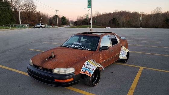 Famous Widebody Rat Rod Toyota Camry