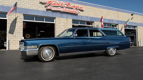 Rare 1970 Cadillac Fleetwood Wagon with Numbers-Matching V8