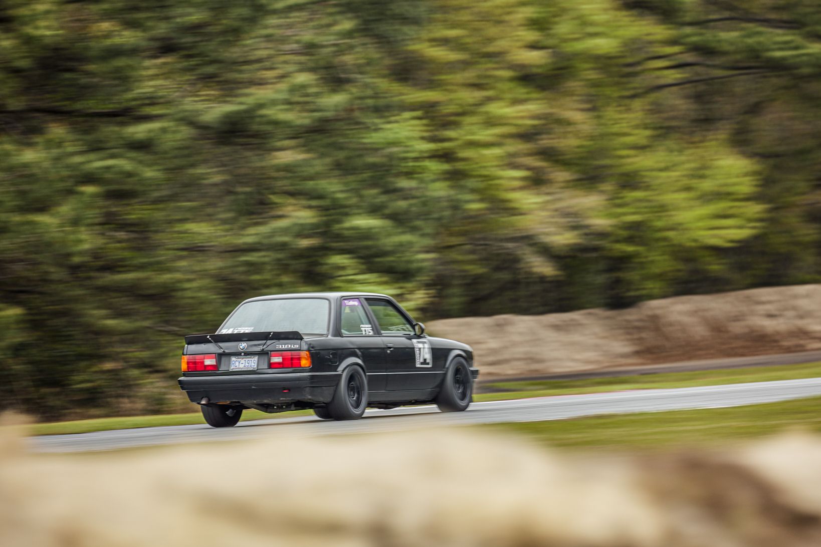 BMW E30 Track Car with Motorsport Group N Coilovers