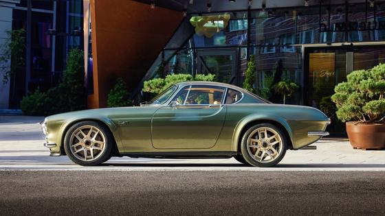 Turbocharged Cyan GT Volvo P1800 Restomod