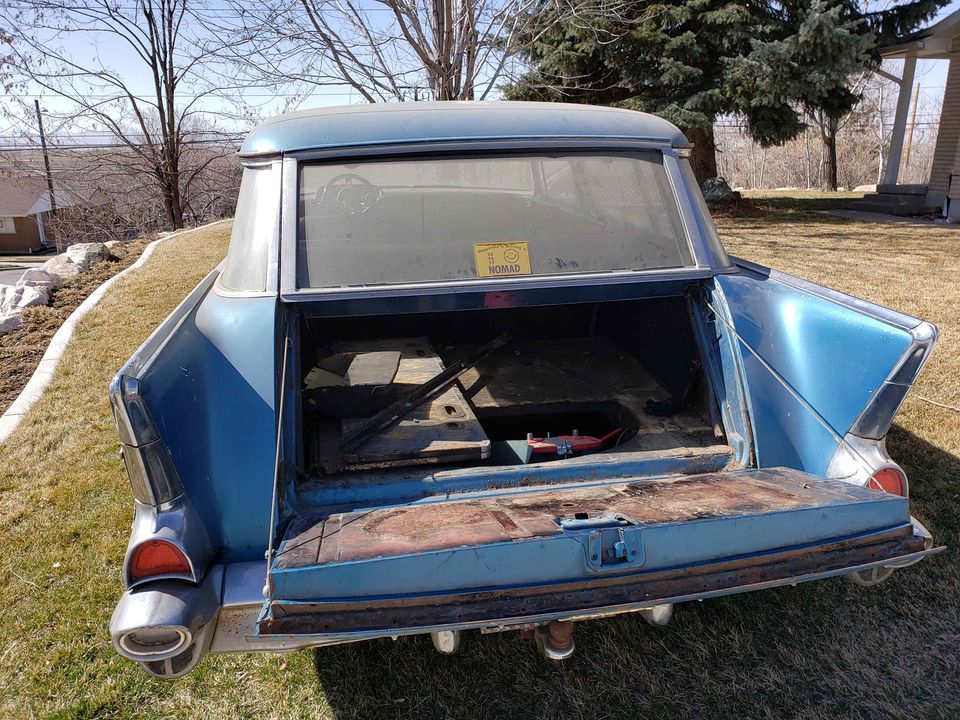 LS-Powered 1957 Chevrolet Bel Air Nomad Barn Find