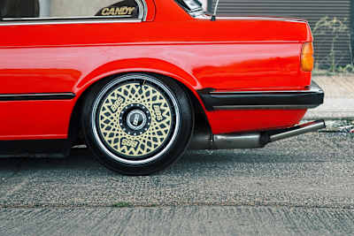 BMW E30 with BBS RS Wheels
