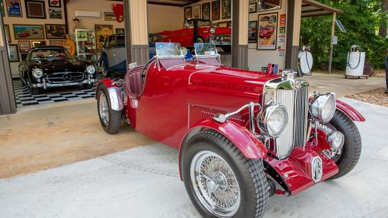 1949 MG TC Boat-Tail Speedster by thepondercollection