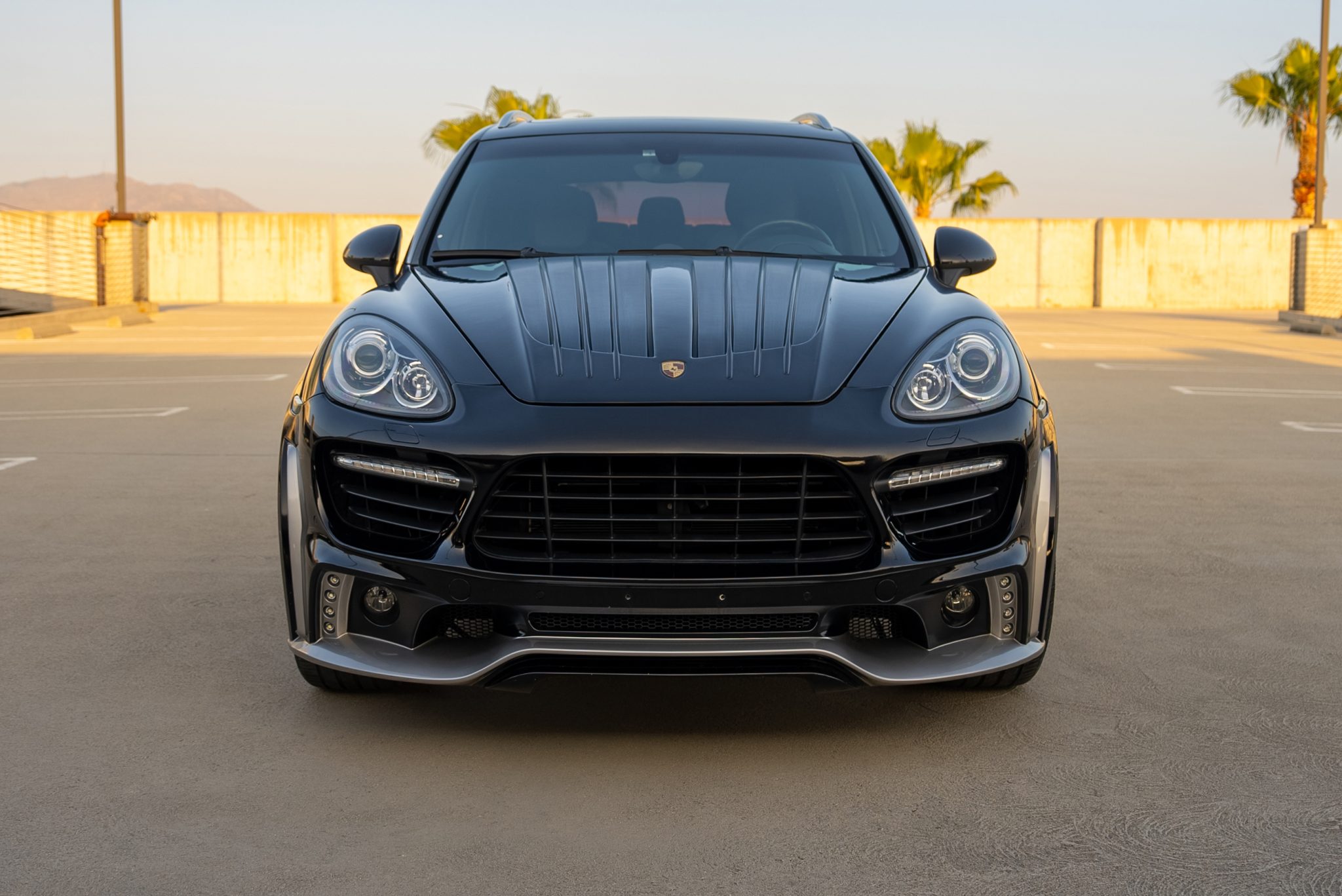 2013 Porsche Cayenne S with Wald Black Bison Kit