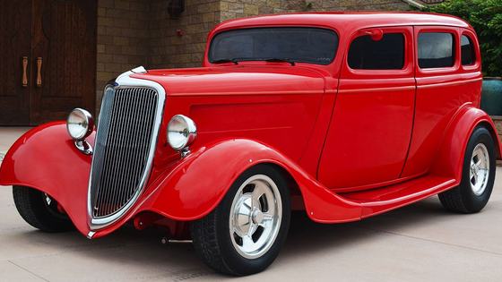 Supercharged 1934 Ford Hot Rod
