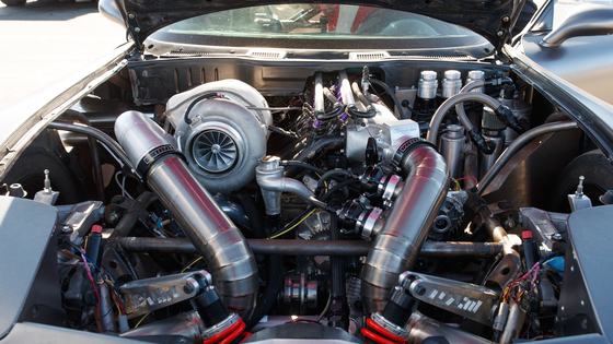 1400hp 4-Rotor Turbocharged Mazda RX-7 by Rob Dahm