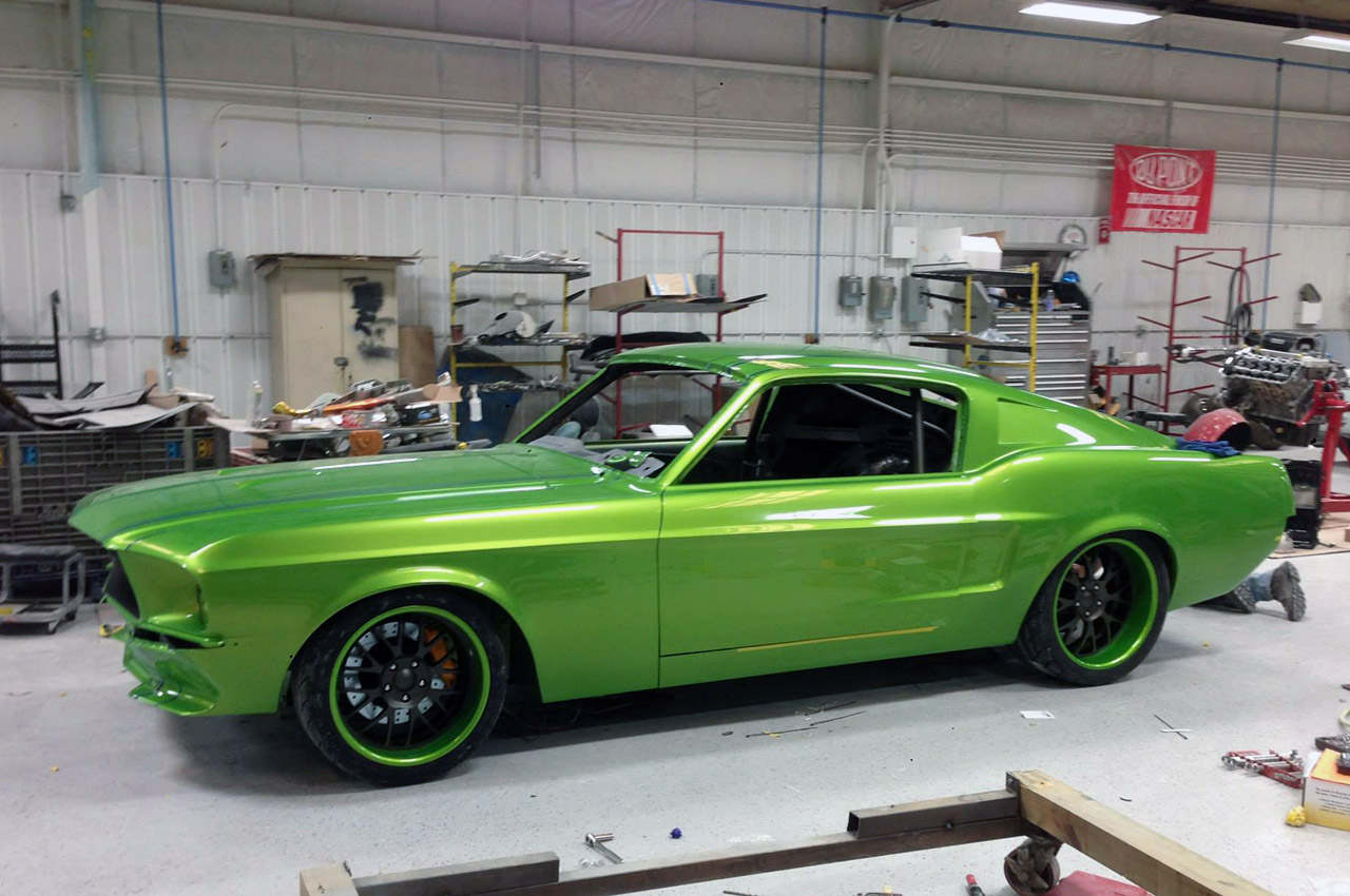 Supercharged Coyote-Powered 1967 Ford Mustang