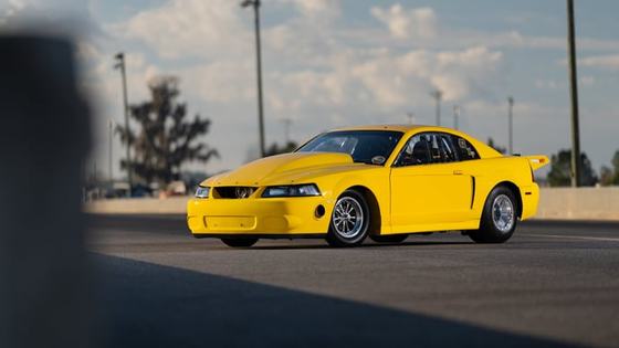 Turbocharged X275 Ford Mustang Drag Car